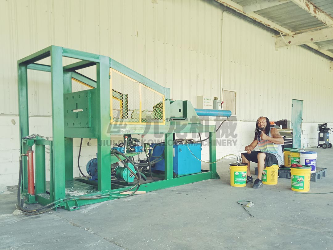 廢舊輪胎回收設備生產(chǎn)線